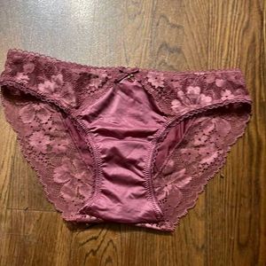 Purple Floral Panties
