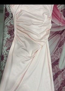 Pink Bodycon Maxi Dress