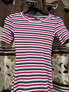 H&amp;M Divided Striped Dress