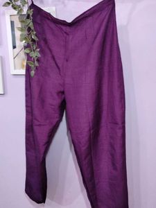 Elegant Purple Embroidered Kurta