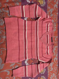 Pink Striped Montrex Vest