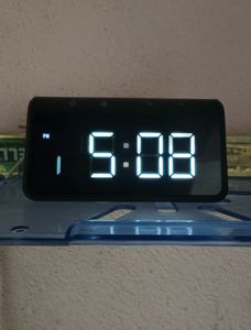 Wireless Charger,Table Clock with Alarm