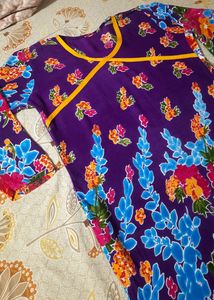 Women Beautiful Stylish Purple Kurti 💜 ✨️