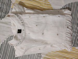 White Cotton Dress