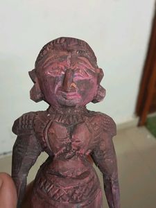 Vintage Wooden Deity