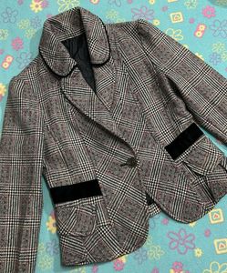 Vintage Plaid Coat