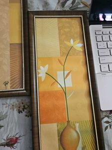 Framed Floral Artwork