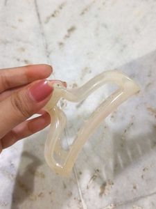 Beautiful Pastel White Claw Clip