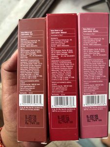 Nykaa Matte Lipstick Trio