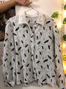 Oversized Printed Shirt.