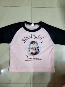 Pink Crop Top Y2k 💗