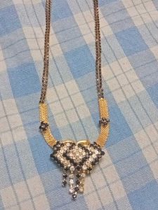Jewellery Set With 2 Gold Plated Earring
