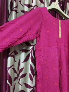 Pink Kurta Salwar Set Xxl