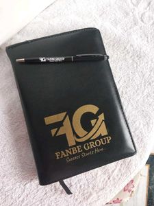 FANBE Group Notebook Diary with Pen