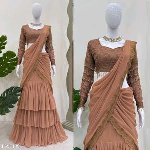 Ready Made Lehenga Saree
