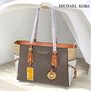 MICHAEL KORS VOYAGER MULTI COLOUR TOTE BAG