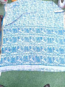 Elegant Printed Saree