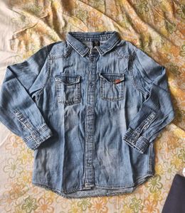 Boys - 5-6 Year - Denim Shirt