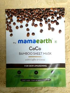 Mama Earth Bamboo Sheet Mask