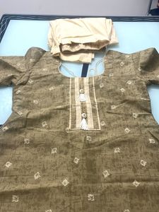 Cotton Chudidhar Suit Set