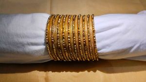 Golden Bangle Set of 2