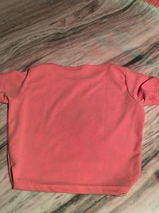 Light Pink Crop T-shirt