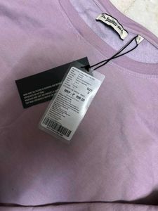 Mauve Cropped Sweatshirt