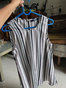 Sleeveless See Through Top