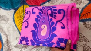 Megenta Colour Saree