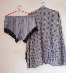 Beutiful Shein Night Gown Suit