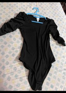 H&amp;M Black Tops Body Suit