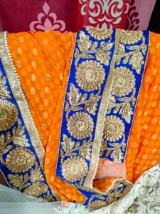 FANTASTIC CHIFFON AND NET SAREE