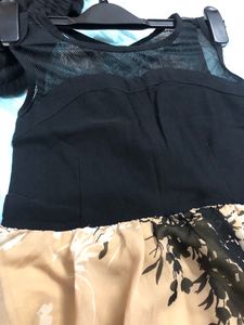 Black Floral Dress