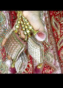 Red Embroidered Lehenga Choli