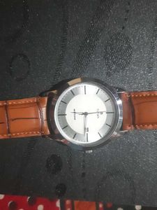 Classic Brown Leather Watch