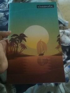 Classmate Notebook - Sunset Design