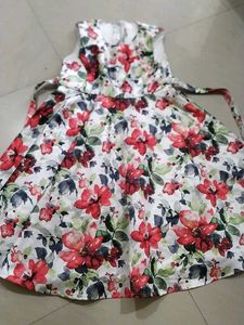 Floral Print Girls Dress