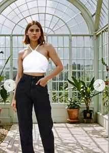 New With Tag Shein High Rise Stone Wash Jeans