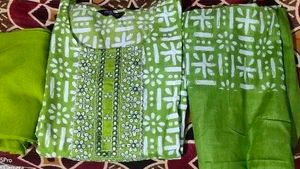 Embroidery Work Dupatta Set