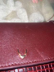 Burgundy Shoulder Bag