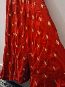 Elegant Maroon Embroidered Dress