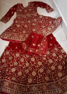 Bridal lehanga.. fixed today&#39;s offer GrabSoon..
