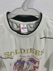 Boys Graphic Print T-shirt