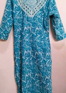 Mirror Work Kurta Set