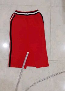 Red Striped Skirt 24-28