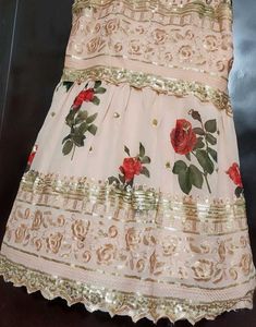 Peach Sharara Suit Without Dupatta For 36 Bust