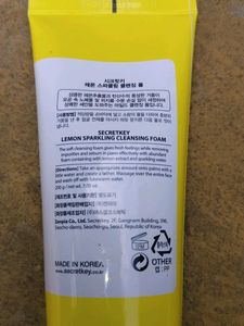 Secret Key Lemon Cleansing Foam