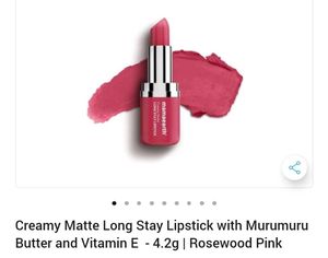 Mamaearth Creamy Matte Long Stay Lipstick Pack 2