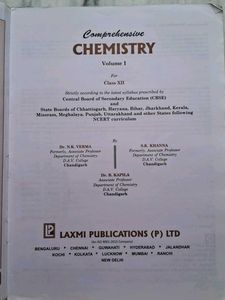 Comprehensive Chemistry Vol - I&amp;II Class 12