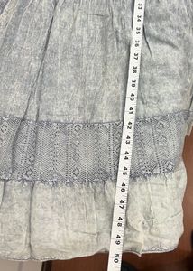 Zink London Denim Blue Maxi